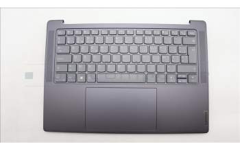 Lenovo 5CB1L39372 C-Abdeckung mit Tastatur, Belgisch, sturmgrau, mit Puresight Logo, GB
