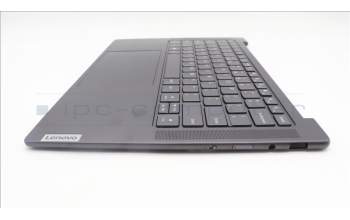 Lenovo 5CB1L39393 C-Abdeckung mit Tastatur, Englisch (US, Euro), sturmgrau, Puresight-Logo