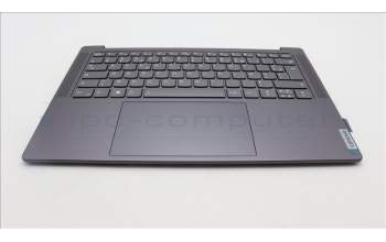 Lenovo 5CB1L39395 C-Abdeckung mit Tastatur, Französisch, Sturmgrau