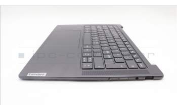 Lenovo 5CB1L39447 C-Cover with keyboard,Nordic,Storm Grey
