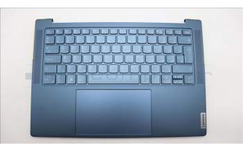 Lenovo 5CB1L40681 C-Abdeckung mit Tastatur, Ungarisch, Aquamarinblau
