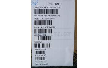 Lenovo 5CB1L40686 C-Abdeckung mit Tastatur, Italienisch