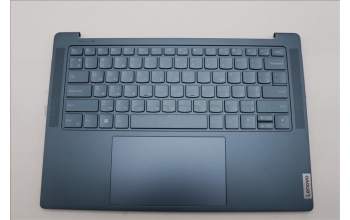 Lenovo 5CB1L40714 C-Abdeckung mit Tastatur, Ukraine, Aquamarinblau, mit Puresight Logo