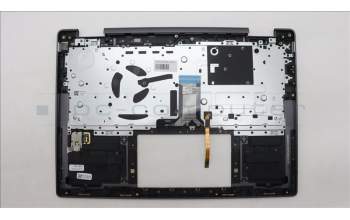 Lenovo 5CB1L40793 C-Abdeckung mit Tastatur, Französisch, Sturmgrau, Fingerabdruck