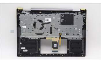 Lenovo 5CB1L40806 C-Abdeckung mit Tastatur, Deutsch, Sturmgrau, Ohne_Fingerabdruckscanner