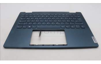 Lenovo 5CB1L40858 C-Abdeckung mit Tastatur, Deutsch, Aquamarinblau, Ohne_Fingerabdruckscanner