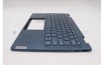 Lenovo 5CB1L40870 C-Abdeckung mit Tastatur, Englisch (US, Euro), Aquamarinblau, Ohne_Fingerabdruckscanner