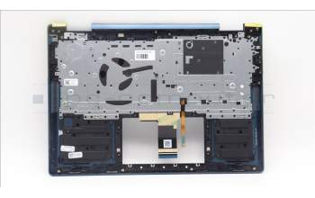 Lenovo 5CB1L40877 C-Abdeckung mit Tastatur, Französisch, Aquamarinblau, Ohne_Fingerabdruckscanner