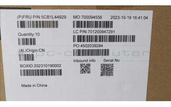 Lenovo 5CB1L44929 Keyboard External,Docking,Hebrew