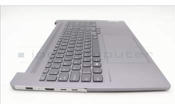 Lenovo 5CB1L44983 C-Cover with keyboard,UK English,Arctic Grey