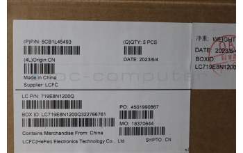 Lenovo 5CB1L45493 C-Abdeckung mit Tastatur, Französisch, tiefblau, Ohne_Hintergrundbeleuchtung