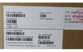 Lenovo 5CB1L45554 C-Abdeckung mit Tastatur, Schweiz, tiefblau, Ohne_Hintergrundbeleuchtung