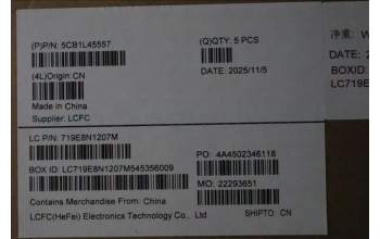 Lenovo 5CB1L45557 Upper Case ASM_BUL L82X7 AB NBL