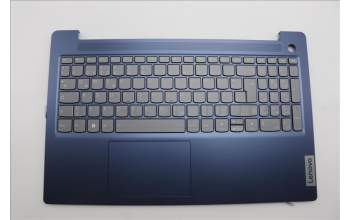 Lenovo 5CB1L45572 C-Abdeckung mit Tastatur, Deutsch, tiefblau, Hintergrundbeleuchtung, Fingerabdruckleser
