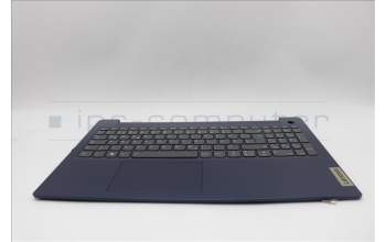 Lenovo 5CB1L45572 C-Abdeckung mit Tastatur, Deutsch, tiefblau, Hintergrundbeleuchtung, Fingerabdruckleser