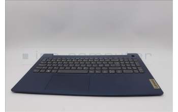 Lenovo 5CB1L45582 C-Abdeckung mit Tastatur, Skandinavien, tiefblau, Hintergrundbeleuchtung, Fingerabdruck