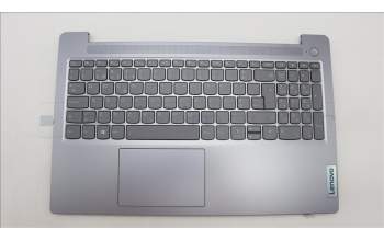 Lenovo 5CB1L45733 C-Abdeckung mit Tastatur, Portugiesisch, arktisgrau, Hintergrundbeleuchtung
