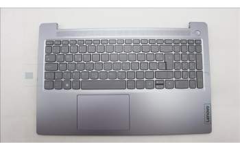 Lenovo 5CB1L45735 C-Abdeckung mit Tastatur, Slowenisch, arktisgrau, Hintergrundbeleuchtung