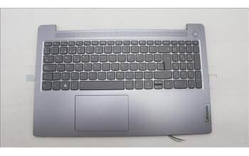 Lenovo 5CB1L45736 C-Abdeckung mit Tastatur, Spanisch, arktisgrau, Hintergrundbeleuchtung