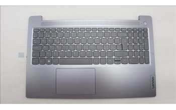 Lenovo 5CB1L45737 C-Abdeckung mit Tastatur, Schweiz, arktisgrau, Hintergrundbeleuchtung