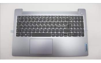 Lenovo 5CB1L45763 C-Abdeckung mit Tastatur, Skandinavien, arktisgrau, Ohne_Hintergrundbeleuchtung