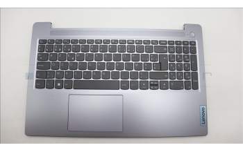 Lenovo 5CB1L45764 C-Abdeckung mit Tastatur, Belgisch, arktisgrau, Ohne Hintergrundbeleuchtung, GB