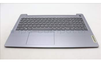 Lenovo 5CB1L45872 C-Abdeckung mit Tastatur, Belgisch, arktisgrau, Hintergrundbeleuchtung, Fingerabdruck, GB