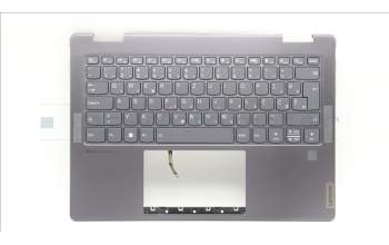 Lenovo 5CB1L47271 C-Cover with keyboard,Slovenian,Storm Grey,FingerPrint