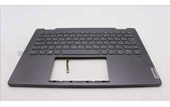 Lenovo 5CB1L47271 C-Cover with keyboard,Slovenian,Storm Grey,FingerPrint