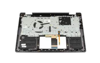 5CB1L48257 original Lenovo keyboard DE (german) grey with backlight