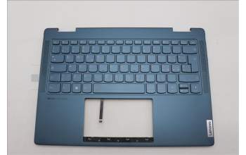 Lenovo 5CB1L48321 C-Abdeckung mit Tastatur, Italienisch, Aquamarinblau, Ohne_Fingerabdruckscanner