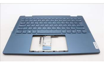 Lenovo 5CB1L48329 C-Abdeckung mit Tastatur, Portugiesisch, Aquamarinblau, Ohne_Fingerabdruckscanner