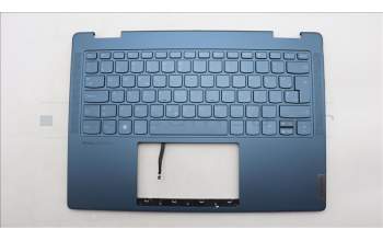 Lenovo 5CB1L48331 C-Abdeckung mit Tastatur, Slowenisch, Aquamarinblau, Ohne_Fingerabdruckscanner