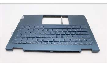 Lenovo 5CB1L48343 C-Cover with keyboard, Belgian, Tidal Teal, Non-Fingerprint, UK
