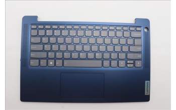 Lenovo 5CB1L48354 C-Abdeckung mit Tastatur, Englisch (US, Euro), tiefblau, Hintergrundbeleuchtung, Fingerabdruck