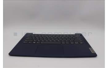 Lenovo 5CB1L48354 C-Abdeckung mit Tastatur, Englisch (US, Euro), tiefblau, Hintergrundbeleuchtung, Fingerabdruck