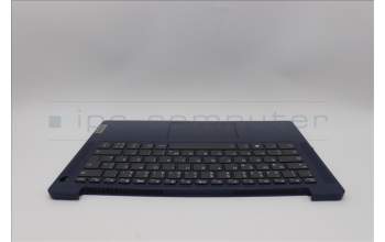 Lenovo 5CB1L48358 C-Abdeckung mit Tastatur, Deutsch, tiefblau, Hintergrundbeleuchtung, Fingerabdruck