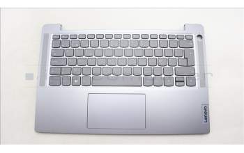 Lenovo 5CB1L49211 C-Abdeckung mit Tastatur, Belgisch, arktisgrau, Hintergrundbeleuchtung, Fingerabdruck, GB