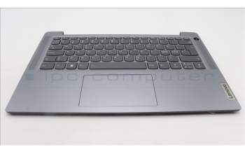 Lenovo 5CB1L49230 C-Abdeckung mit Tastatur, Skandinavien, arktisgrau, Hintergrundbeleuchtung, Fingerabdruck