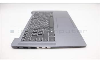 Lenovo 5CB1L49442 C-Abdeckung mit Tastatur, Russisch, arktisgrau, Ohne_Hintergrundbeleuchtung, Ohne_Fingerabdruckscanner
