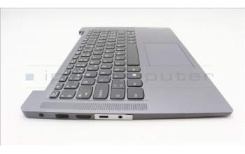 Lenovo 5CB1L49454 C-Abdeckung mit Tastatur, Schweiz, arktisgrau, Ohne_Hintergrundbeleuchtung, Ohne_Fingerabdruckscanner
