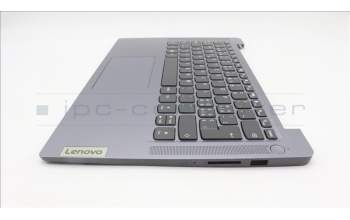 Lenovo 5CB1L49454 C-Abdeckung mit Tastatur, Schweiz, arktisgrau, Ohne_Hintergrundbeleuchtung, Ohne_Fingerabdruckscanner