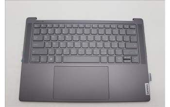 Lenovo 5CB1L49537 C-Abdeckung mit Tastatur, Hebräisch, sturmgrau