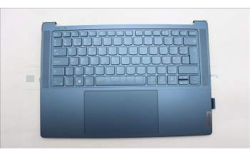 Lenovo 5CB1L49558 C-Abdeckung mit Tastatur, Belgisch, aquamarinblau, GB
