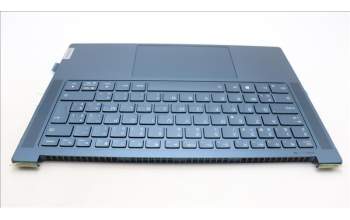 Lenovo 5CB1L49558 C-Abdeckung mit Tastatur, Belgisch, aquamarinblau, GB