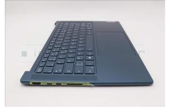 Lenovo 5CB1L49751 C-Abdeckung mit Tastatur, Französisch, Aquamarinblau