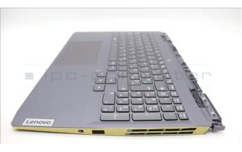 Lenovo 5CB1L49805 C-Cover with keyboard, Slovenian, Backlight, UK