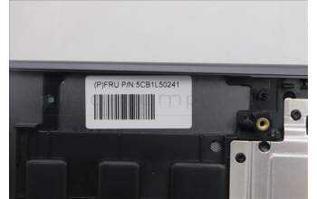 Lenovo 5CB1L50241 C-Abdeckung mit Tastatur, Belgisch, sturmgrau, GB