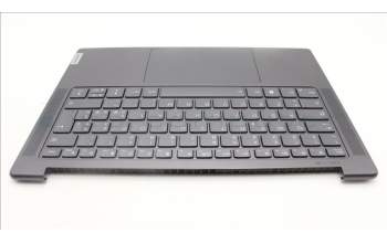 Lenovo 5CB1L50271 C-Abdeckung mit Tastatur, Italienisch, sturmgrau, Puresight-Logo