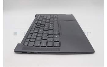 Lenovo 5CB1L50288 C-Abdeckung mit Tastatur, Schweiz, Sturmgrau